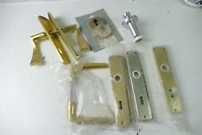 diverse Türgarnituren Schließbleche teils geblistert Messing Blech X-1740