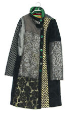 Desigual Coat Patchwork Wool 38 = D 36 multicolor