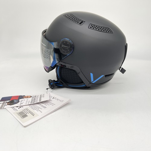 Black crevice skihelm - black,