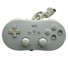 Original Nintendo Wii Classic Controller Gamepad weiß