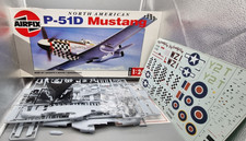 Bausatz Flugzeug 1:24 Airfix 14001 North American P-51D Mustang WWII Fighter OVP