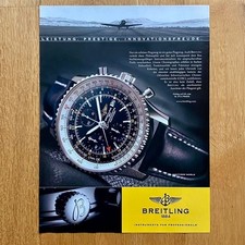 Breitling Navitimer World Chronograph 2005 Vintage Watch Ad Werbung Reklame