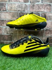 Adidas F50 Adizero TRX SG Fußballschuhe Herren UK 10 gelb schwarz Schnürer G17005