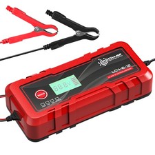 Batterieladegerät 12V / 6V 4A Batterie Ladegerät Autobatterie Motorrad LiFePO4