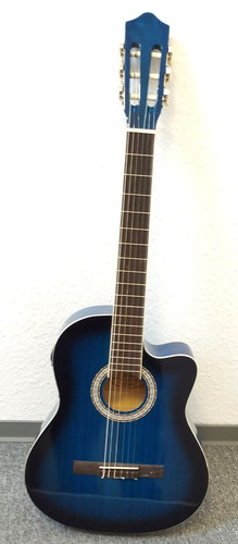 Klassische gitarre blau - klassische,