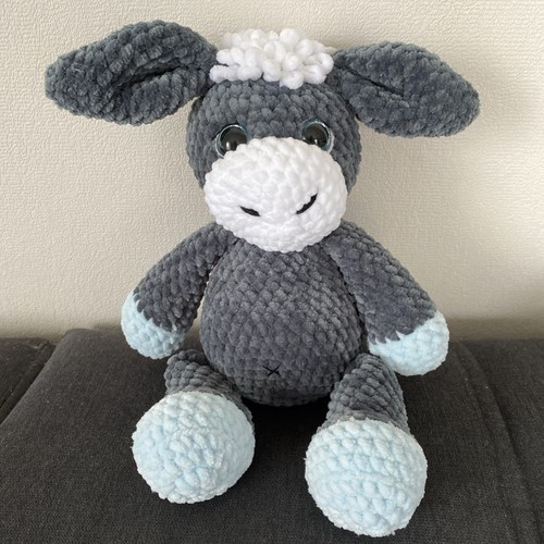 Esel donkey amigurumi - esel,,