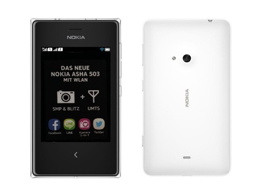 Nokia asha 503 weiß - asha, handy