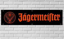 Jägermeister Racing Banner USA große 240 x 60 cm Fahne Flagge