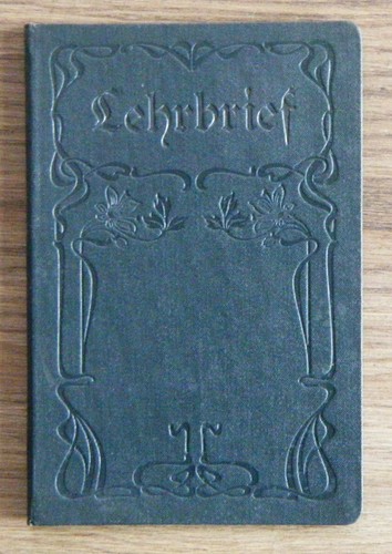 Alter lehrbrief - alter,