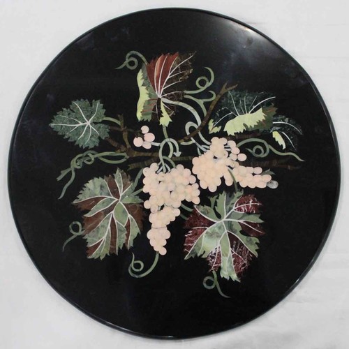 Schwarze marmor runde - 24",