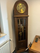 Standuhr antik Eiche mit Schlagwerk