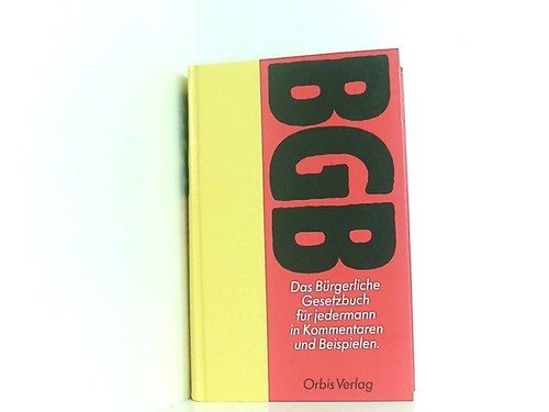 Das bürgerliche gesetzbuch - das,