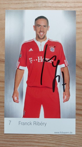 Franck ribery signiert - franck,