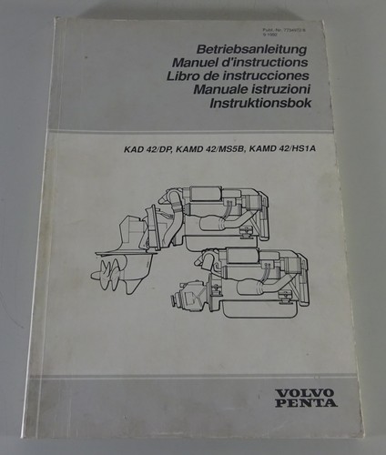 Betriebsanleitung volvo penta - volvo,