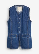 Neu Jeansweste Gr. 38 Blau