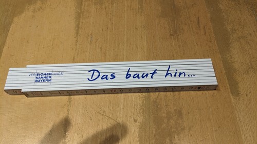 Meterstab zollstock werbung - zollstock,
