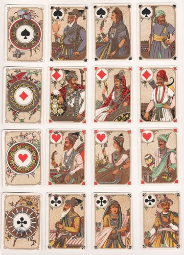 Spielkarten cartes indiennes - spielkarten,