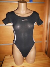 VINTAGE  ADIDAS TURNANZUG LEOTARD GR 140 GYMNASTIKANZUG SPORTBODY 