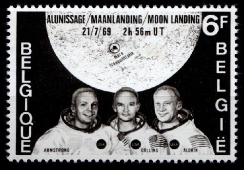 Bemannte mondlandung 1w - mondlandung.,