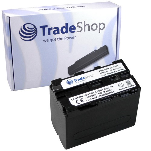 Akku 6800mah für - für, np-f930