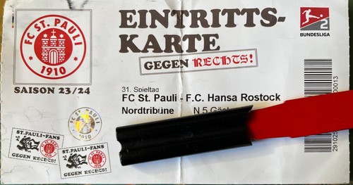 Ticket eintrittskarte fc st - /,