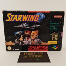 SNES Super Nintendo Starwing OVP CIB PAL