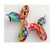 BALLON HUND POP ART FARBEN
