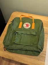 Fjallraven Kanken Grün/Orange Rucksack