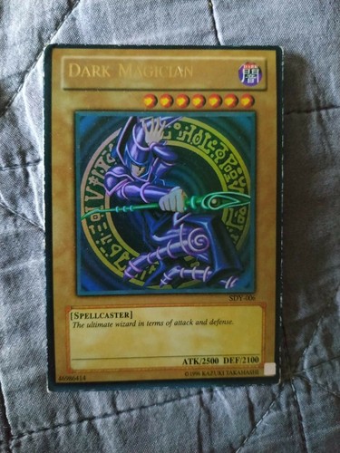Karte dark magician - yu-gi-oh!,