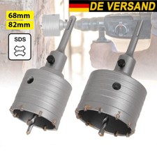 Bohrkrone Ø 68mm/82mm Hohlbohrkrone Dosensenker SDS Plus Kernbohrer Dosenbohrer