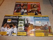 Postfrisch - Das Pilatelie-Journal der Deutschen Post - 5 Hefte des Jahres 2012