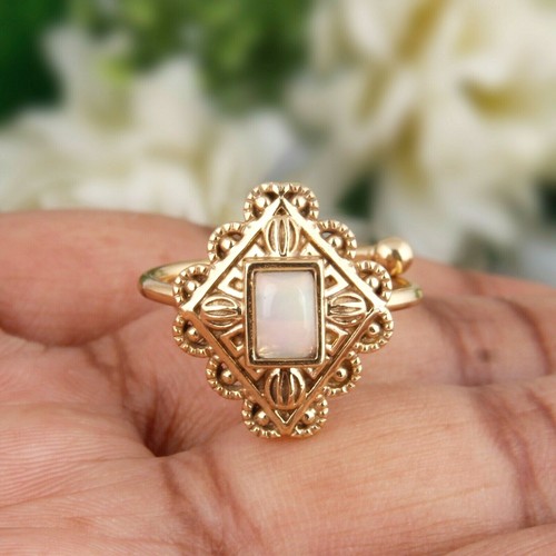 äthiopischer opal vergoldet - opal,
