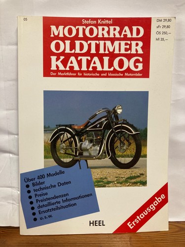 Motorrad oldtimer katalog der - oldtimer, katalog.