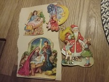 alte Oblaten Glanzbilder Konvolut schön