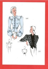 2 Mode-Zeichnungen „Wiener