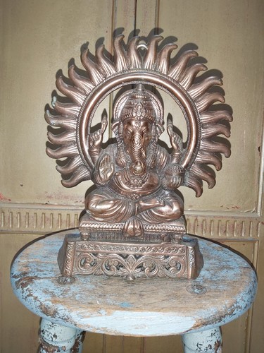 Vintage bronzefarbene metall - vintage,