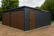 Fertiggarage Blechgarage