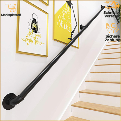 Handlauf treppen schwarz - treppen,