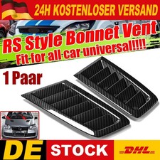 Für Ford Focus RS Motorhaube Lüftungsschlitze Universal Lufthutzen  Lufteinlässe