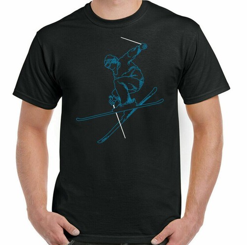 Skifahren shirt herren - skifahren, t-shirt