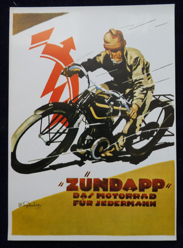 Original zündapp postkarte - original,