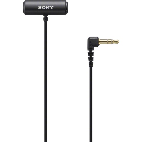 Sony ecm lv1 stereo lavalier - sony, stereo-lavalier-