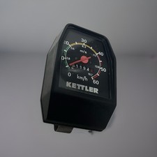 Kettler Oldtimer Fahrrad Tacho mit Halterung Vintage Retro Selten!