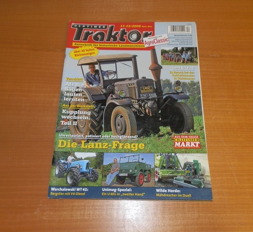 Oldtimer traktor 2008 - traktor, 11-12/2008