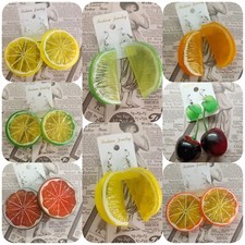 1 paar Ohrringe Obst/Gemüse