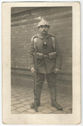 Weltkrieg soldat mit - 1.,