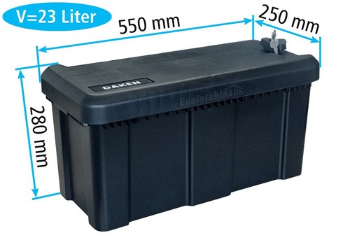 Blackit deichselbox mit - 1,,