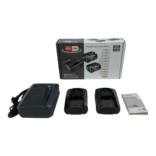 Bosch starter set - 18, (2×2,5