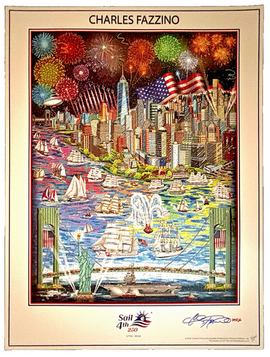 Charles fazzino original - fazzino:,