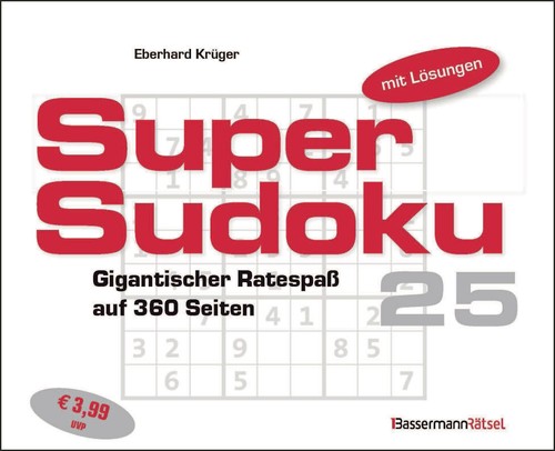 Supersudoku eberhard - supersudoku, 25